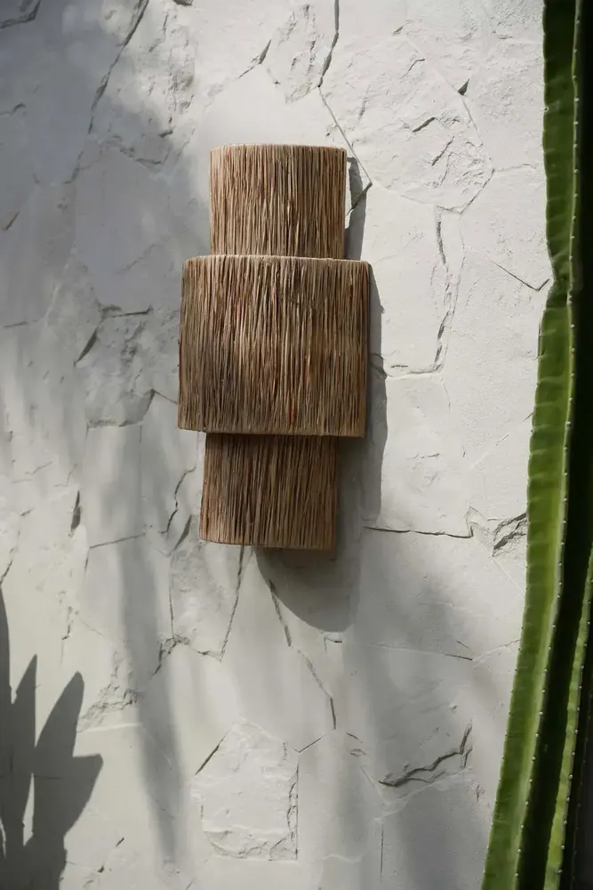 Appliques - L'Applique Murale Ohana - Naturel - BAZAR BIZAR LIVING
