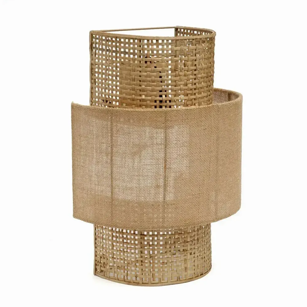 Appliques - La Bolly Jute Applique Murale - Naturel - M - BAZAR BIZAR LIVING