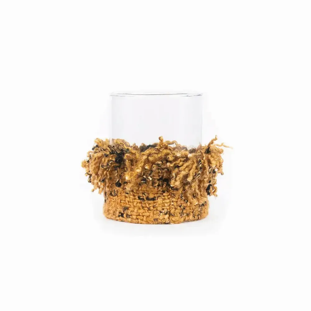 Candlesticks and candle holders - The Oh My Gee Candle Holder - Cinnamon Black - L - BAZAR BIZAR LIVING