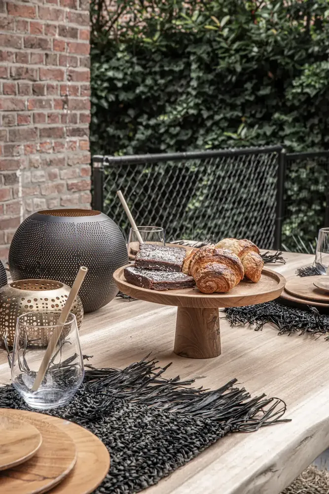 Candles - The Pierced Ball - Black Gold - L - BAZAR BIZAR LIVING