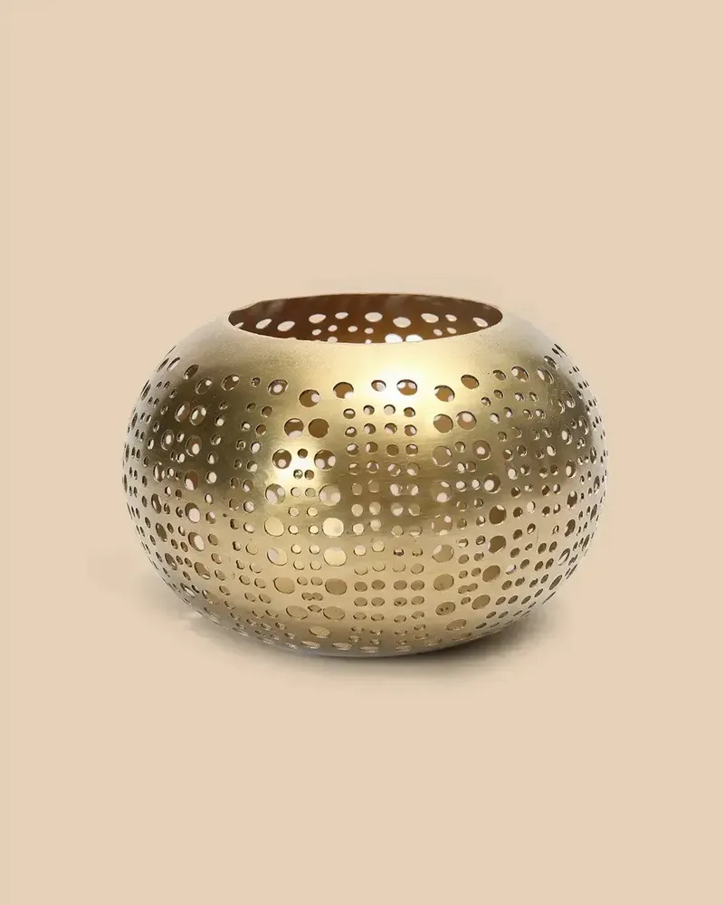 Bags and totes - The Polka Dots - Gold - M - BAZAR BIZAR LIVING