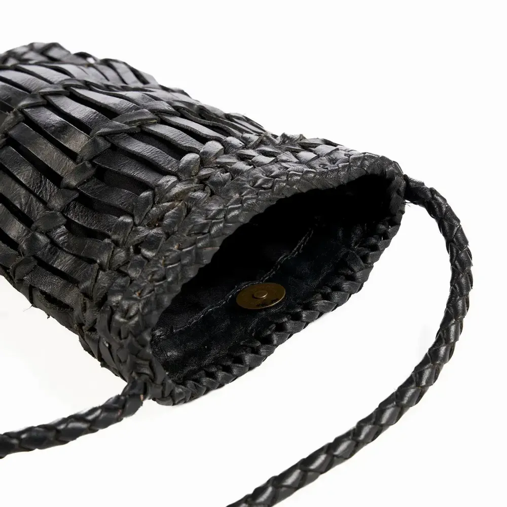 Bags and totes - The Dial Diva Phone Bag - Black - BAZAR BIZAR LIVING