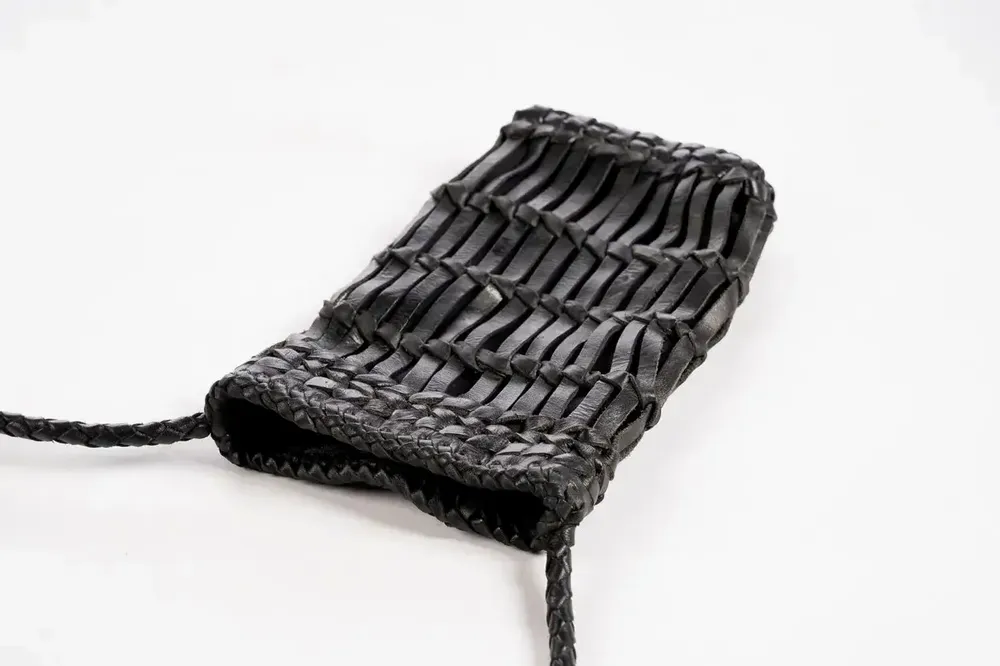 Bags and totes - The Dial Diva Phone Bag - Black - BAZAR BIZAR LIVING