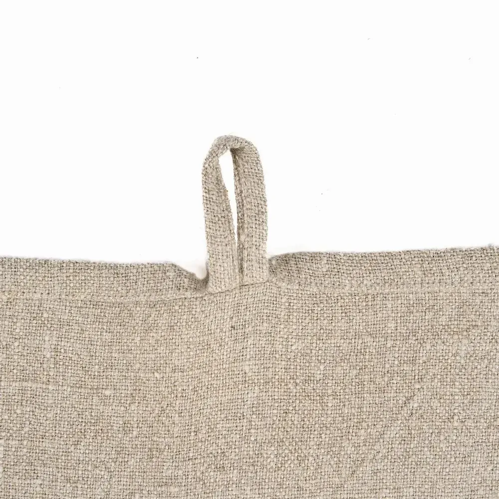 Torchons - Le Torchons Linen Palm Tree - Blanc Naturel - 50x70 - BAZAR BIZAR LIVING