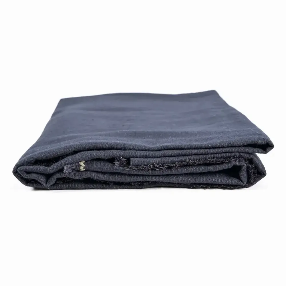 Nappes - La Nappe Tuscany - Noir Naturel - 150x250 - BAZAR BIZAR LIVING