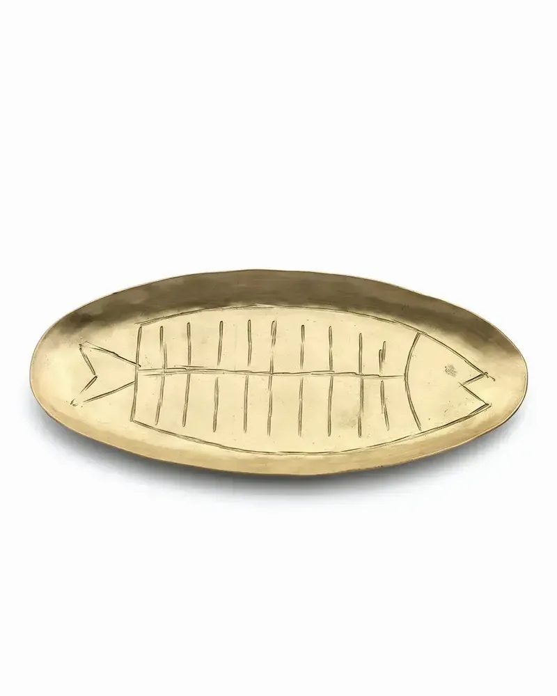 Plats et saladiers - Plateau Dishy Fishy – L - BAZAR BIZAR LIVING