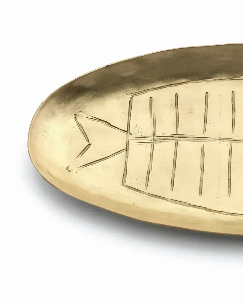 Plats et saladiers - Plateau Dishy Fishy – L - BAZAR BIZAR LIVING