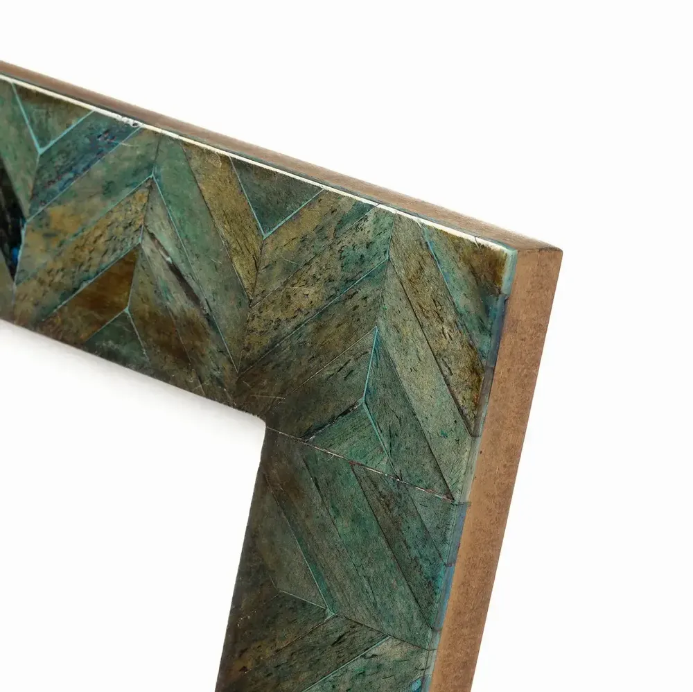 Cadres - Le Drift Bleu Mosaic Frame - 10x15 - BAZAR BIZAR LIVING
