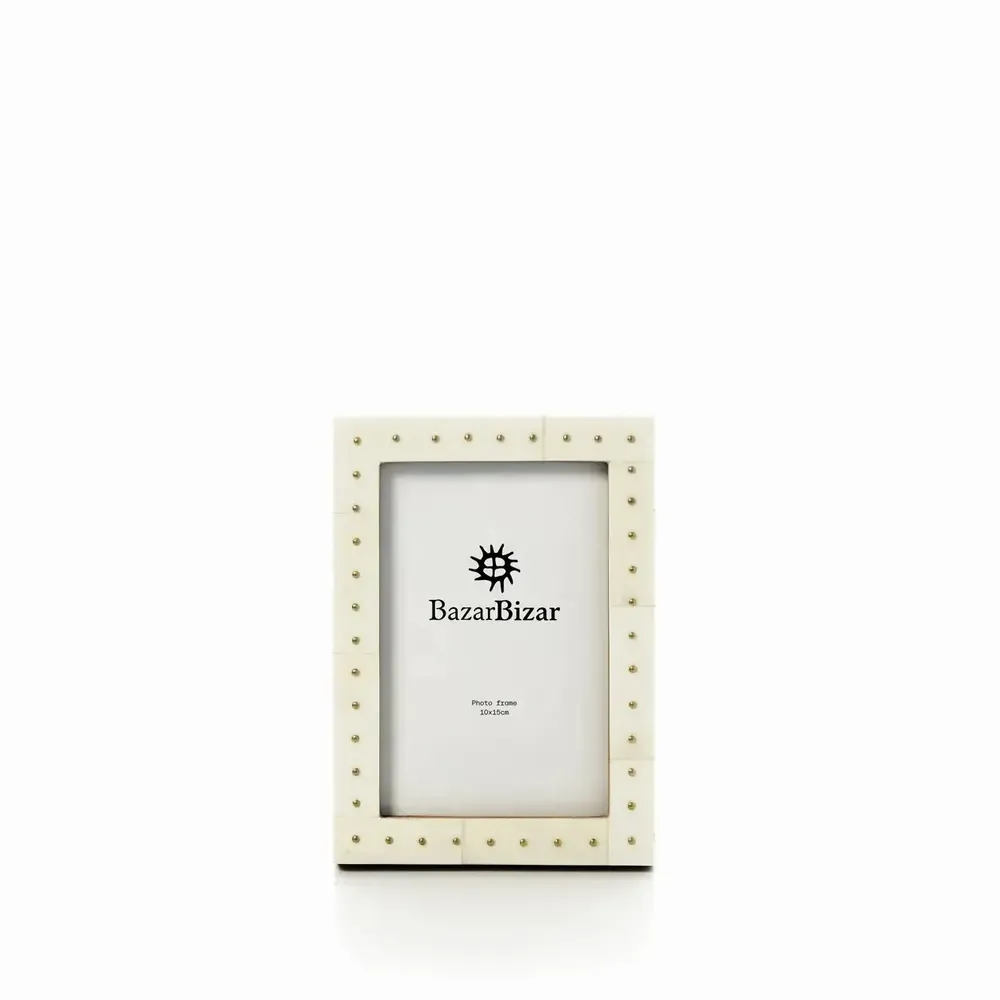 Cadres - Le Boho Dot Frame - Crème - 10x15 - BAZAR BIZAR LIVING