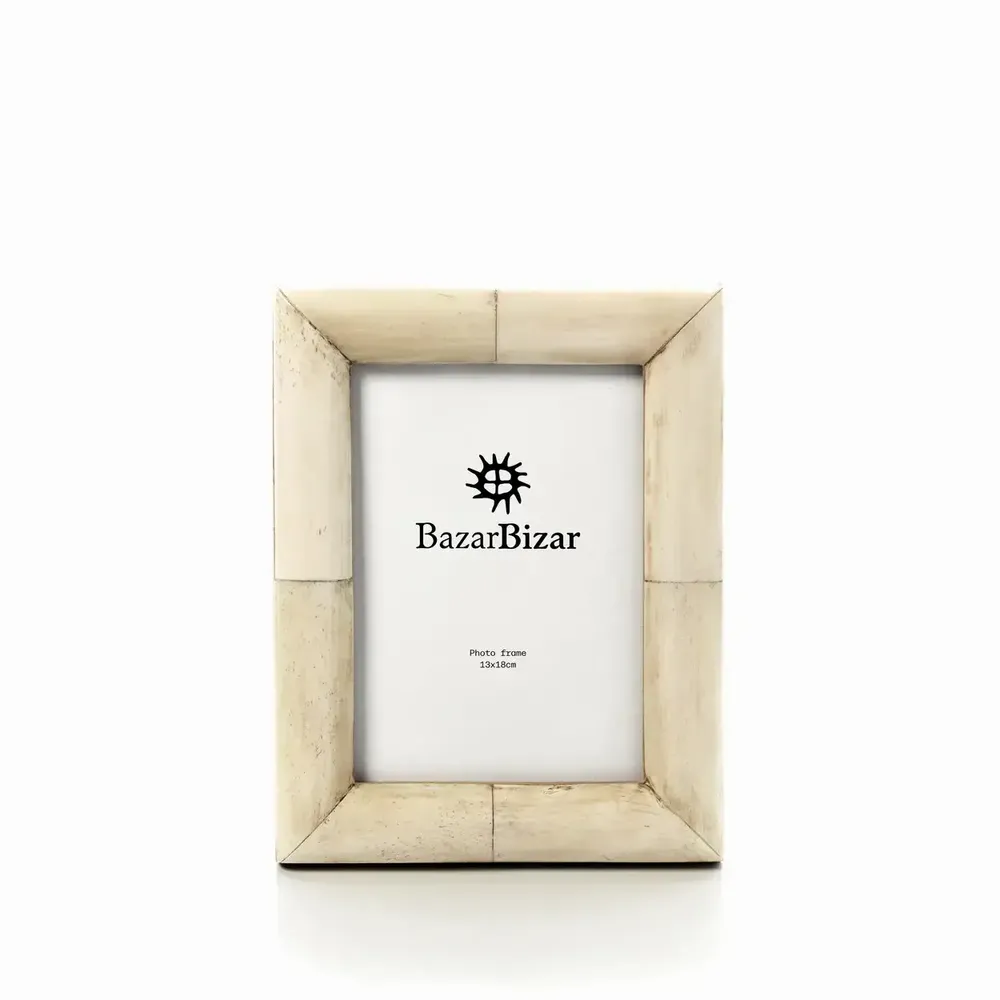 Frames - The Wabi Bone Frame - Cream - 13x18 - BAZAR BIZAR LIVING