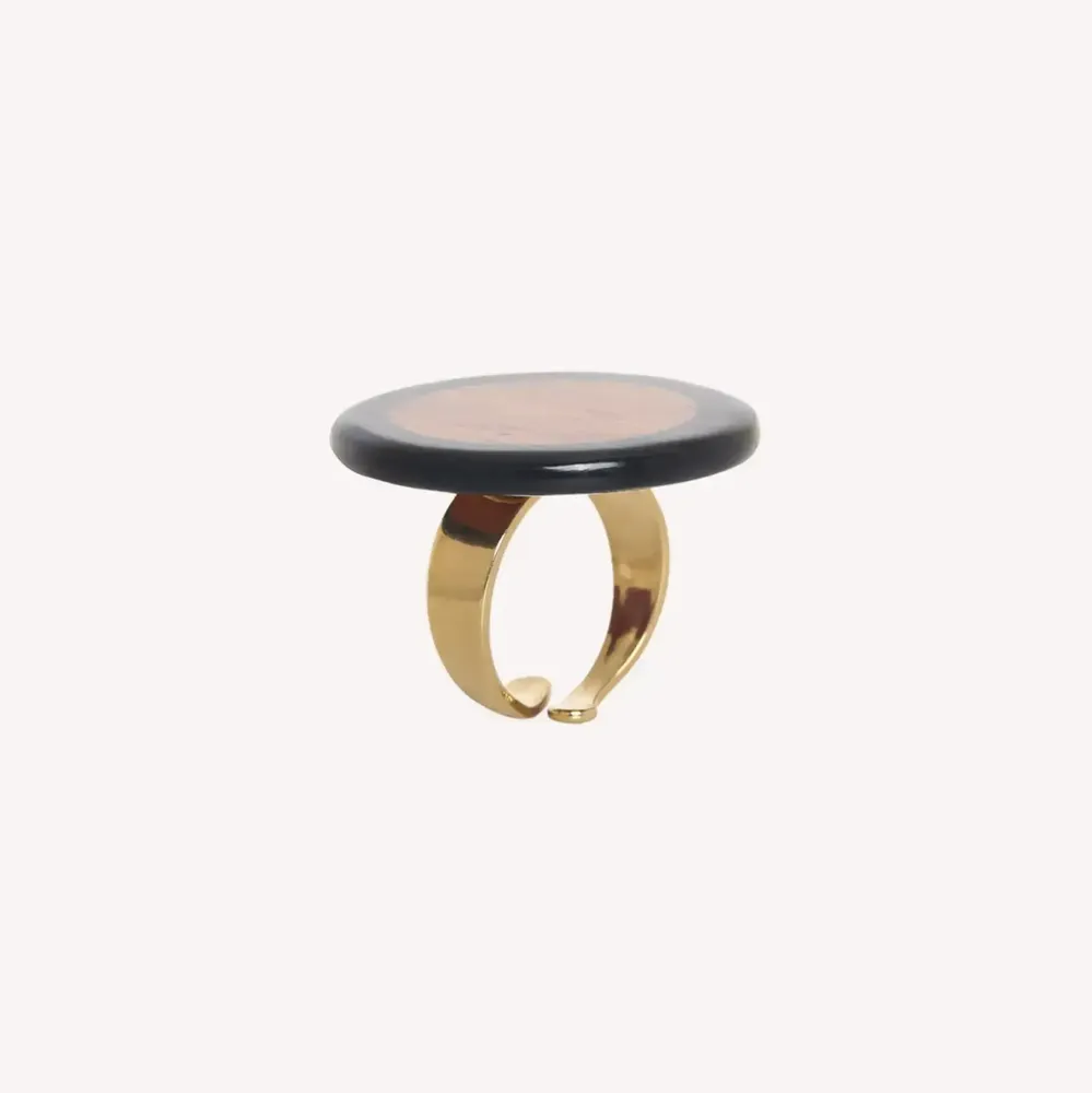 Jewelry - Adjustable round ring - Cannelle - NATURE BIJOUX