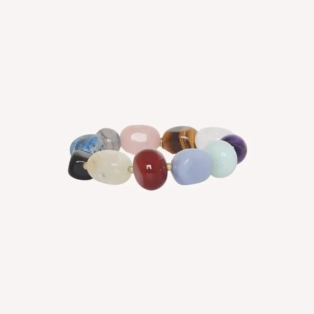 Bijoux - Bracelet extensible pierres - Minerama - NATURE BIJOUX