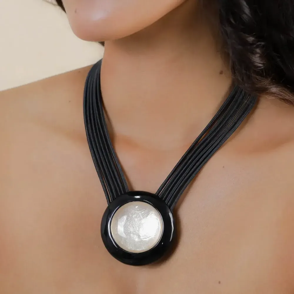 Jewelry - Big pendant necklace - Saint Honore - NATURE BIJOUX