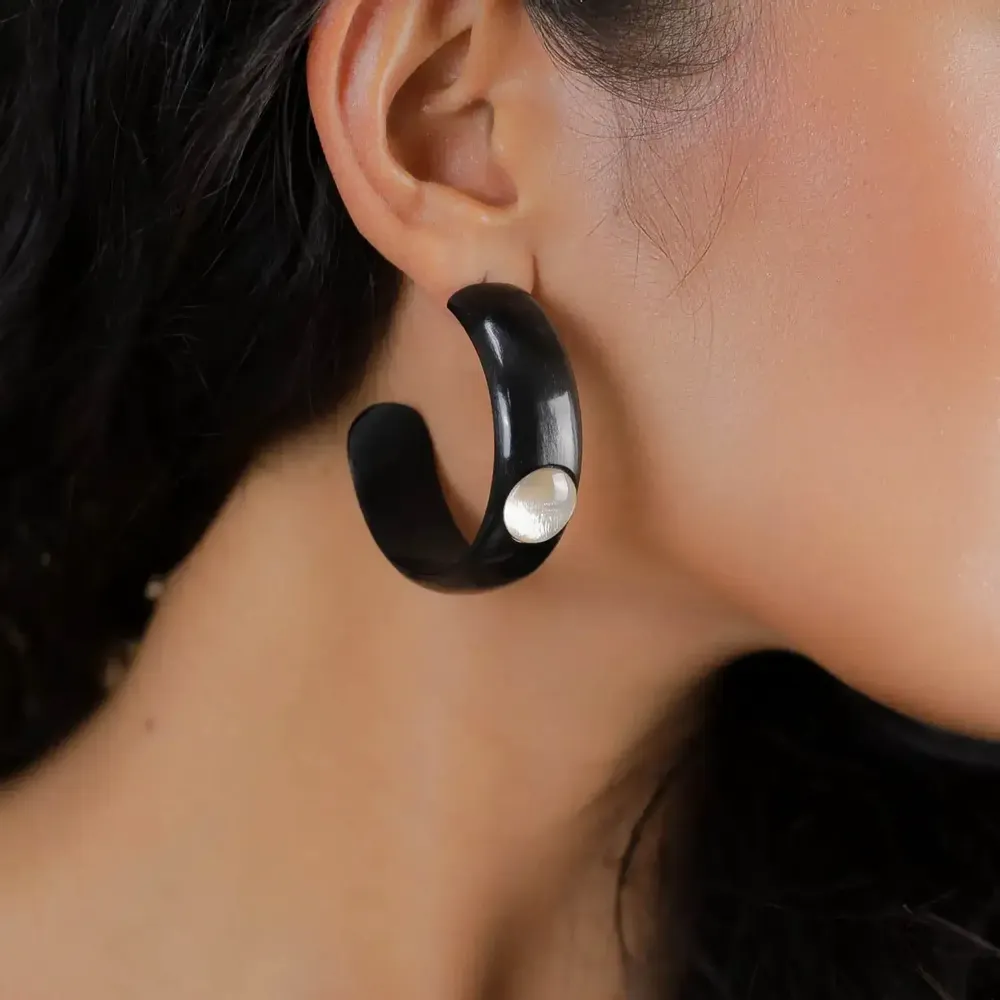 Jewelry - Creoles earrings - Saint Honore - NATURE BIJOUX