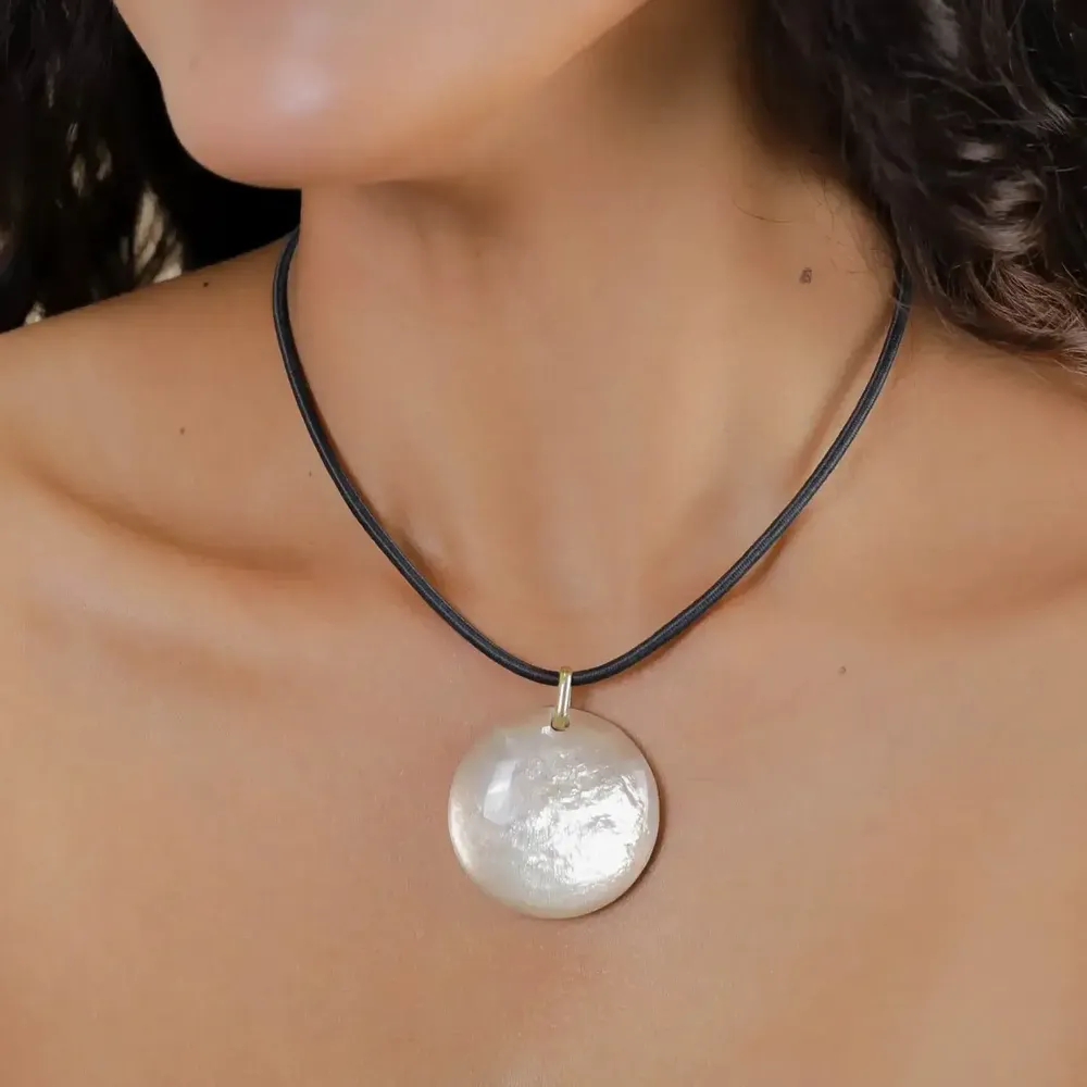 Jewelry - Short necklace with pendant - Saint Honore - NATURE BIJOUX