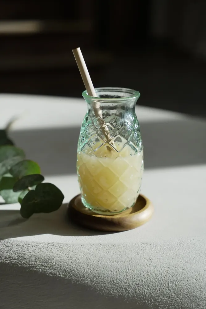 Verres - Le Verre Pineapple - Bleu - L - BAZAR BIZAR LIVING