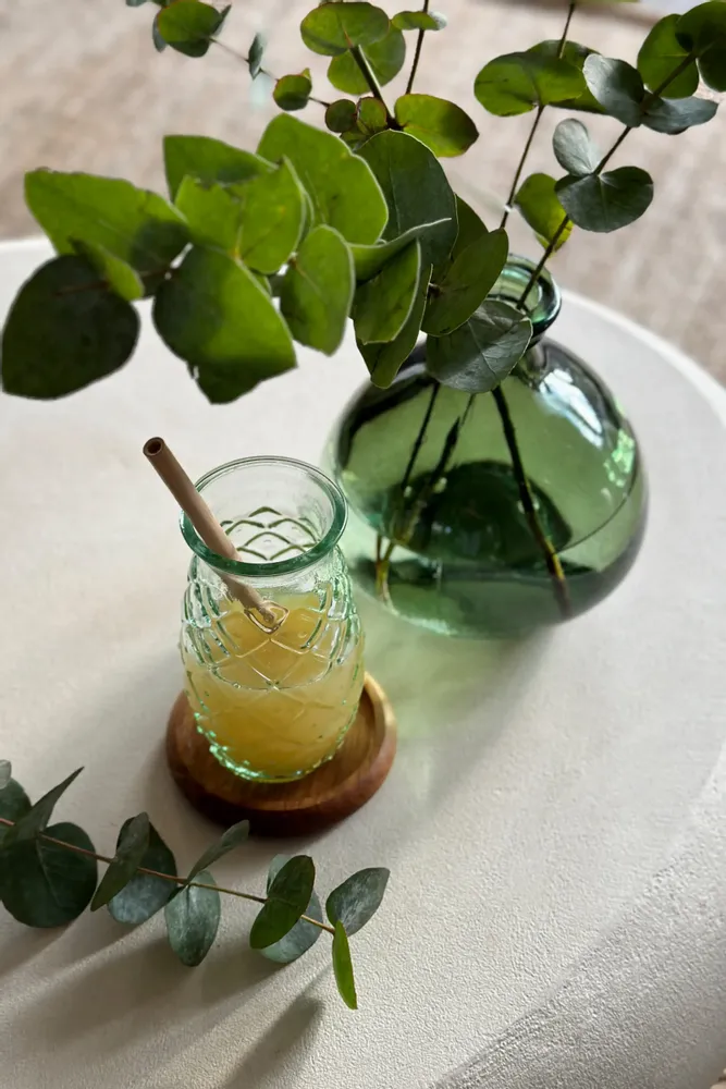 Verres - Le Verre Pineapple - Bleu - L - BAZAR BIZAR LIVING
