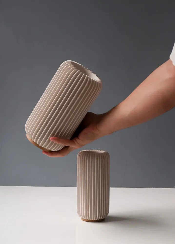 Vases - VASE L - COLLECTION VORENA - MENDELEK STUDIO