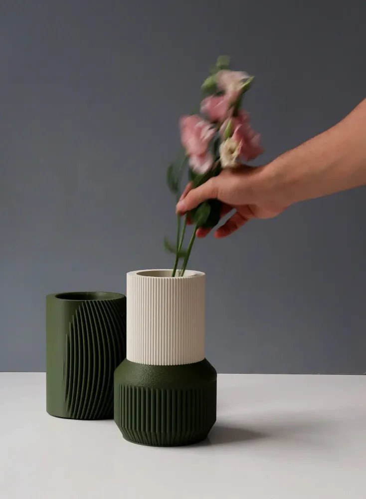 Vases - VASE - INSPIRÉ PAR LES BOUGIES - MENDELEK STUDIO
