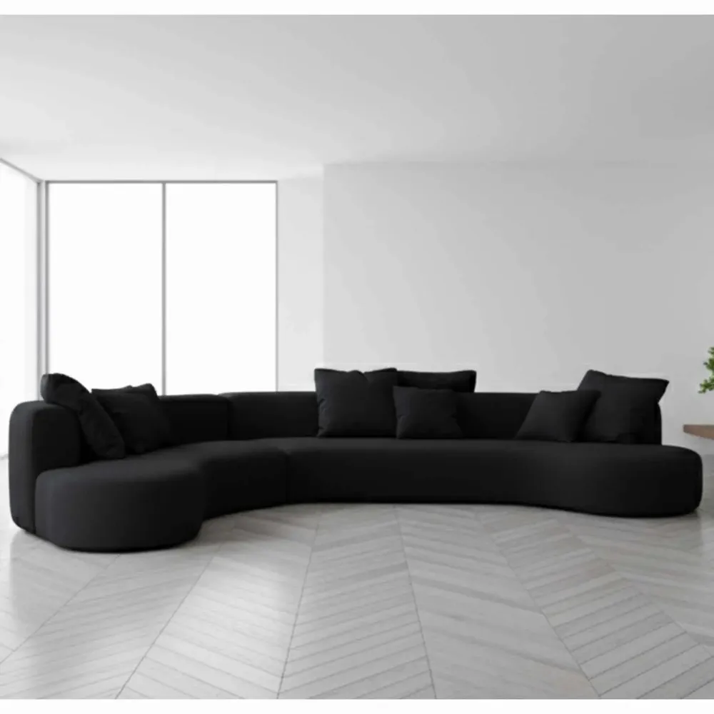 Sofas for hospitalities & contracts - Organic Gamma Black |Bespoke Organic Sofa - CREARTE COLLECTIONS