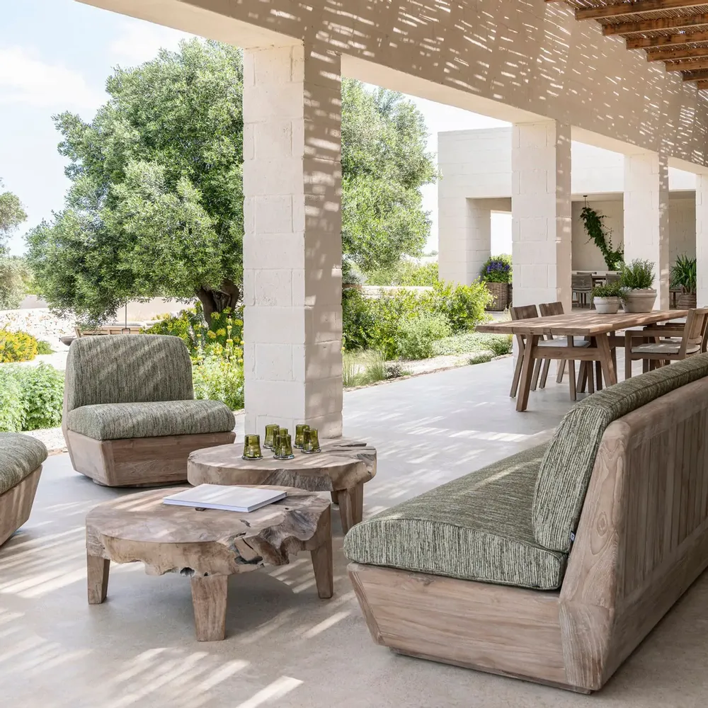 Tables de jardin - Low Table Samba - GOMMAIRE