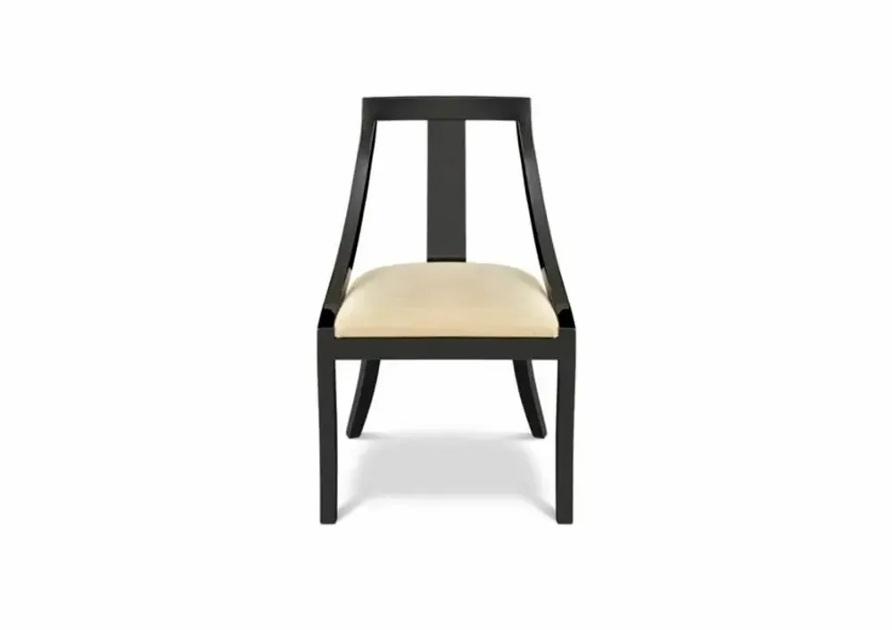 Chairs - TATIANA - Lacquer Dining Chair - MAI HOME DECOR PTE LIMITED
