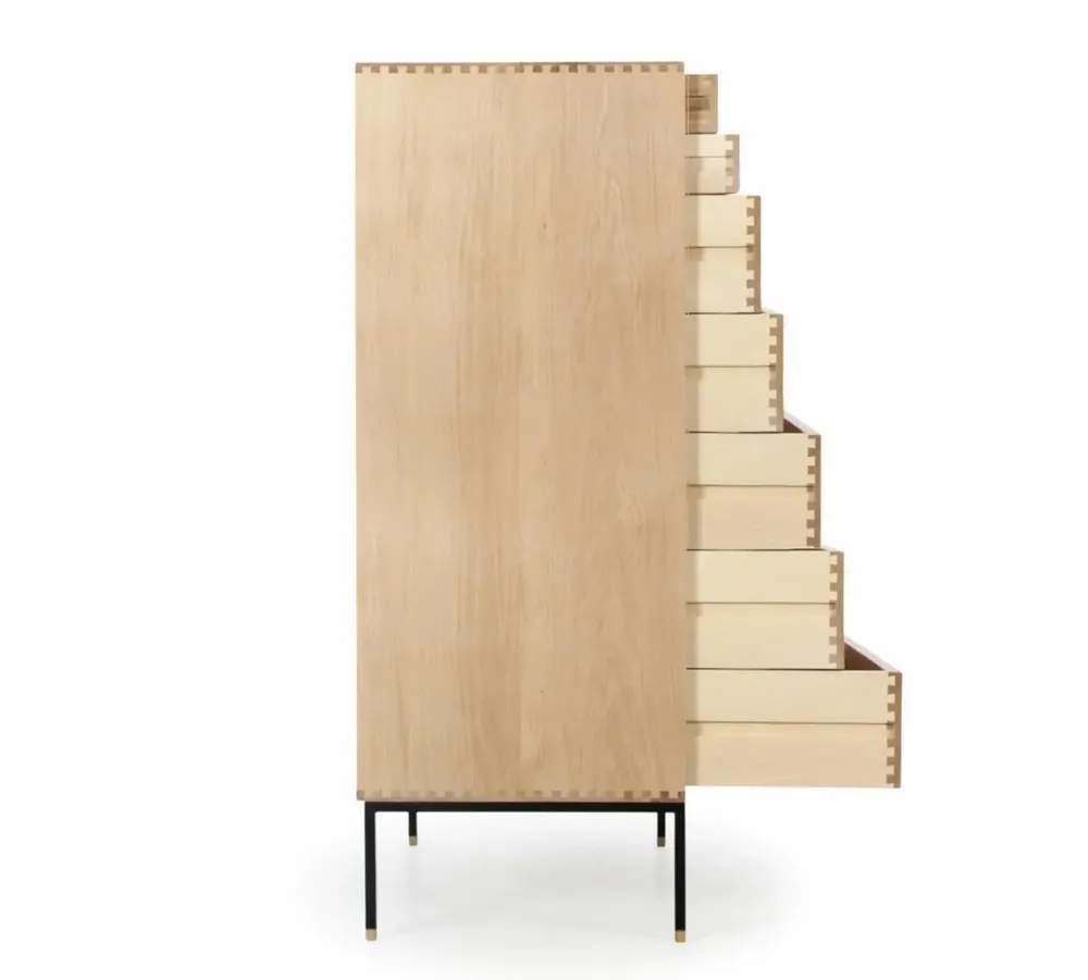 Chests of drawers - Made-to-measure Chest of drawers model Cosmopol. 7 drawers - JL STUDIO