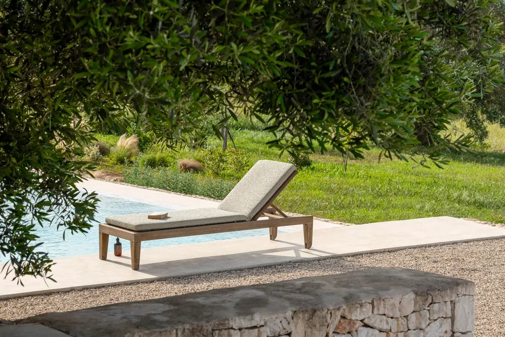 Deck chairs - Sunlounger Lisa - GOMMAIRE