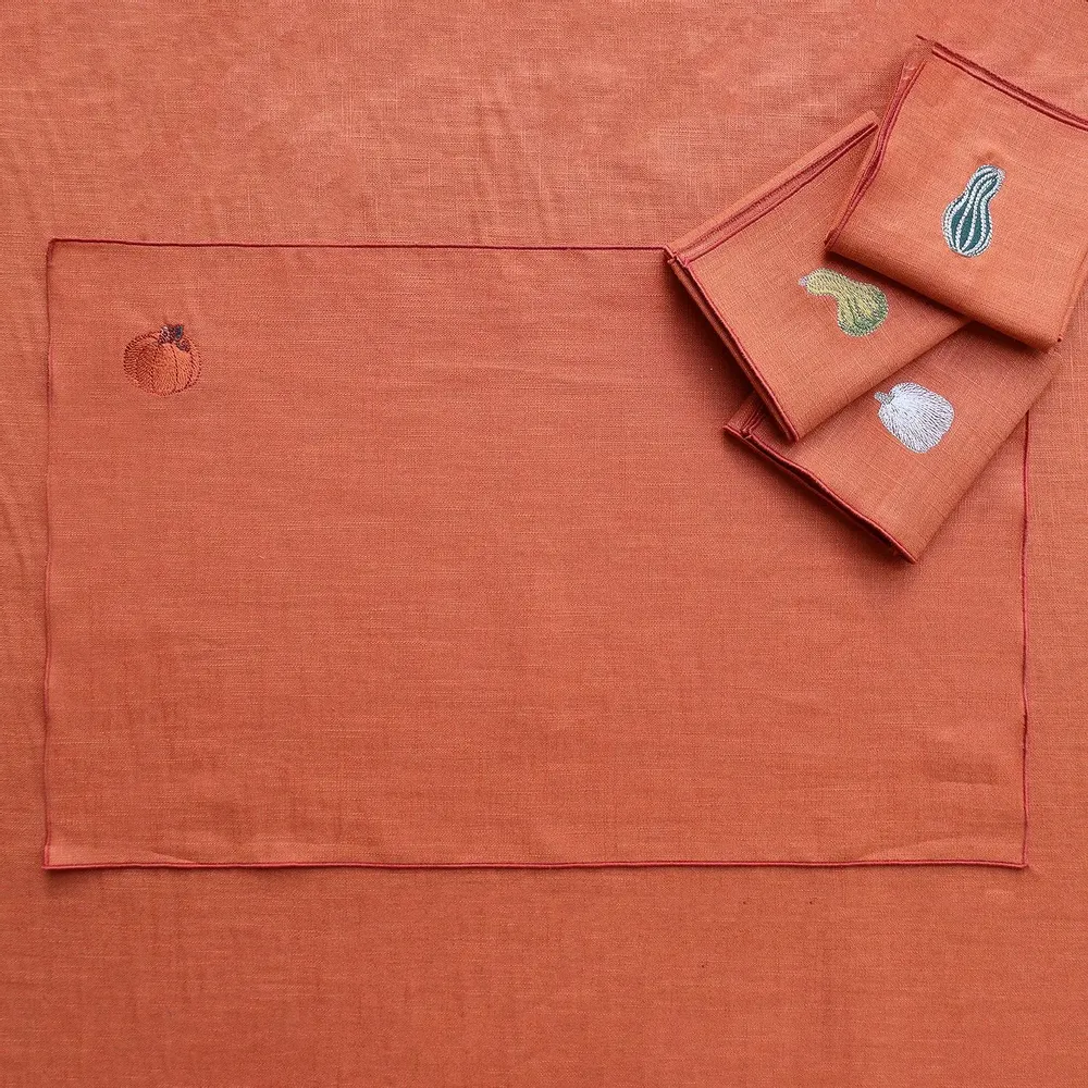 Table linen - Linen Placemat | ZUCCHE - GIARDINO SEGRETO