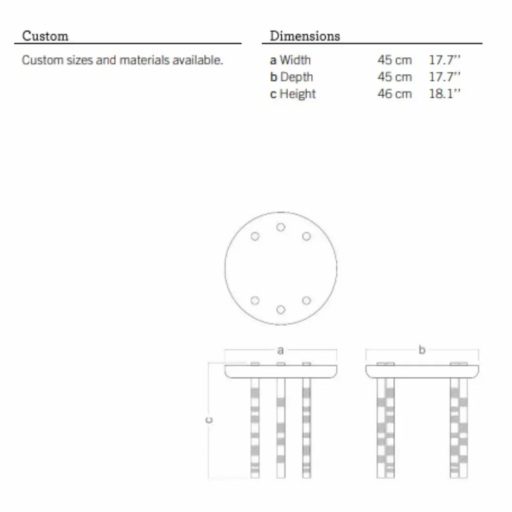 Tables de jeux - Table d'appoint en Laiton Ipanema - DUISTT
