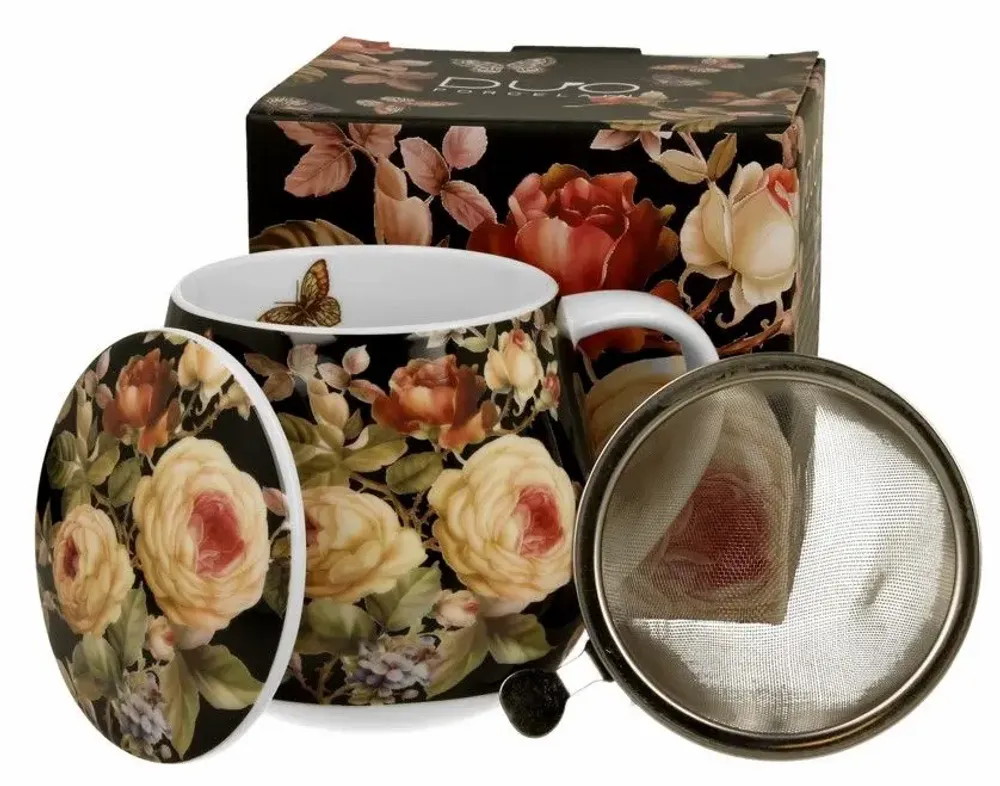 Objets de décoration - tasse avec filtre Warda - KARENA INTERNATIONAL