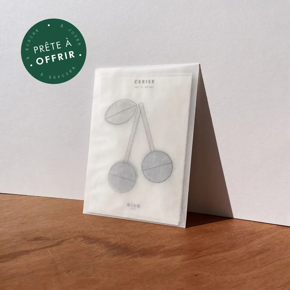 Cadeaux - CERISE Carte-tableau participative OISO® - OISO