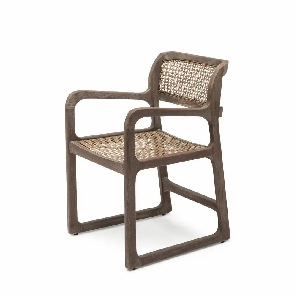 Armchairs - Armchair Sally Open Weave - GOMMAIRE