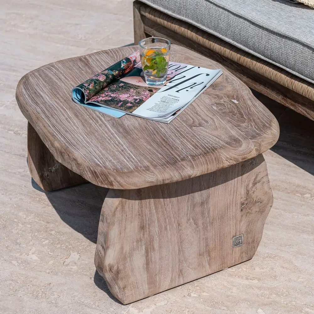 Tables de jardin - Side Table Pebble large - GOMMAIRE