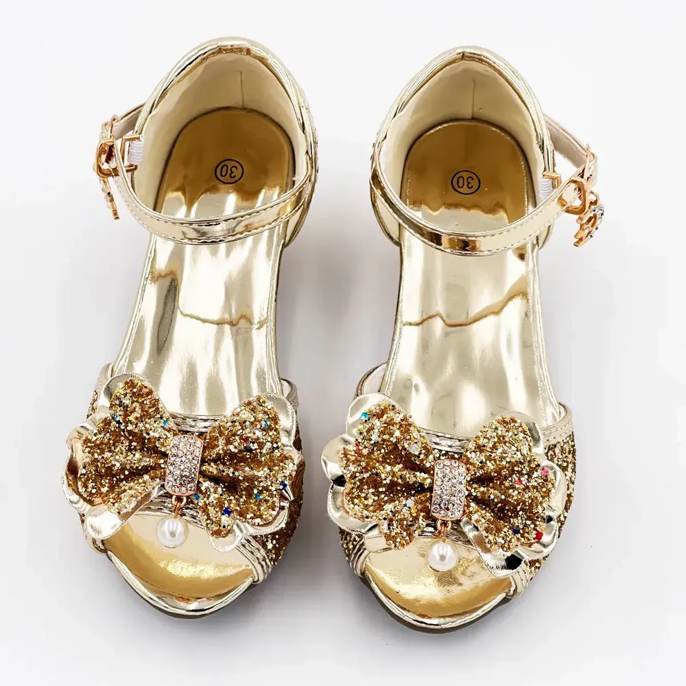 Children's dress-up - Golden Mules Size 27 (3-4 years) - LABAY