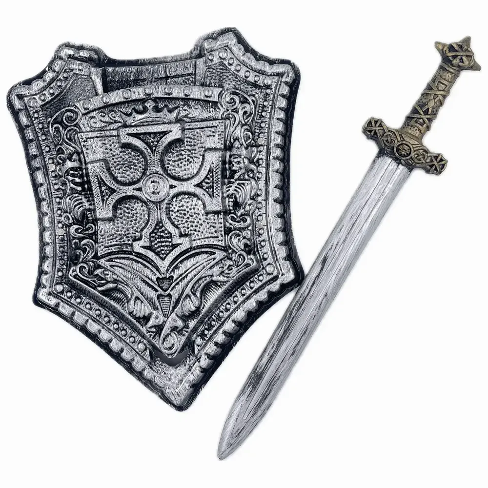 Children's dress-up - Sword + Shield Set - Costume - LABAY