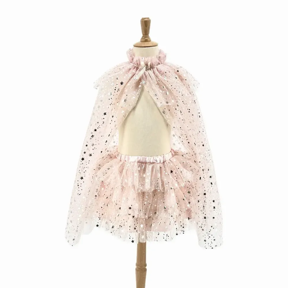 Children's dress-up - Loane Powder Pink Tutu & Cape Set TU - Costume - LABAY
