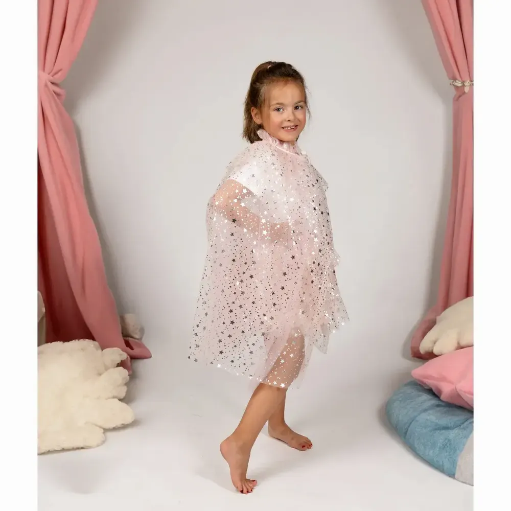 Children's dress-up - Loane Powder Pink Tutu & Cape Set TU - Costume - LABAY