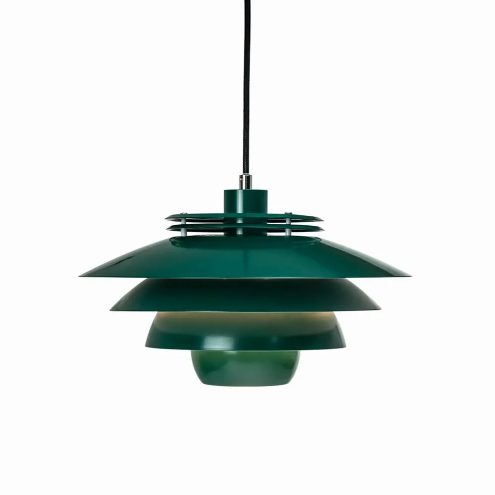 Suspensions - Lampe à suspension Ejka vert foncé - DYBERG LARSEN