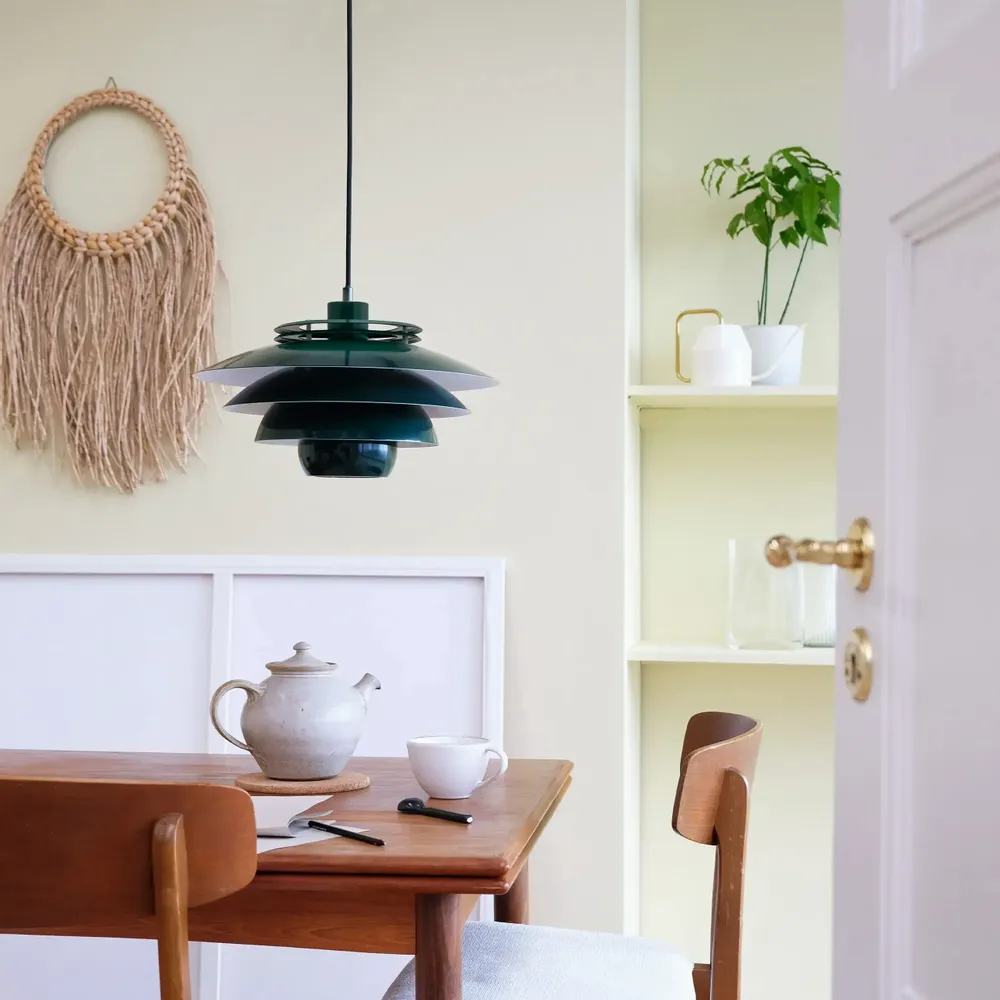 Suspensions - Lampe à suspension Ejka vert foncé - DYBERG LARSEN
