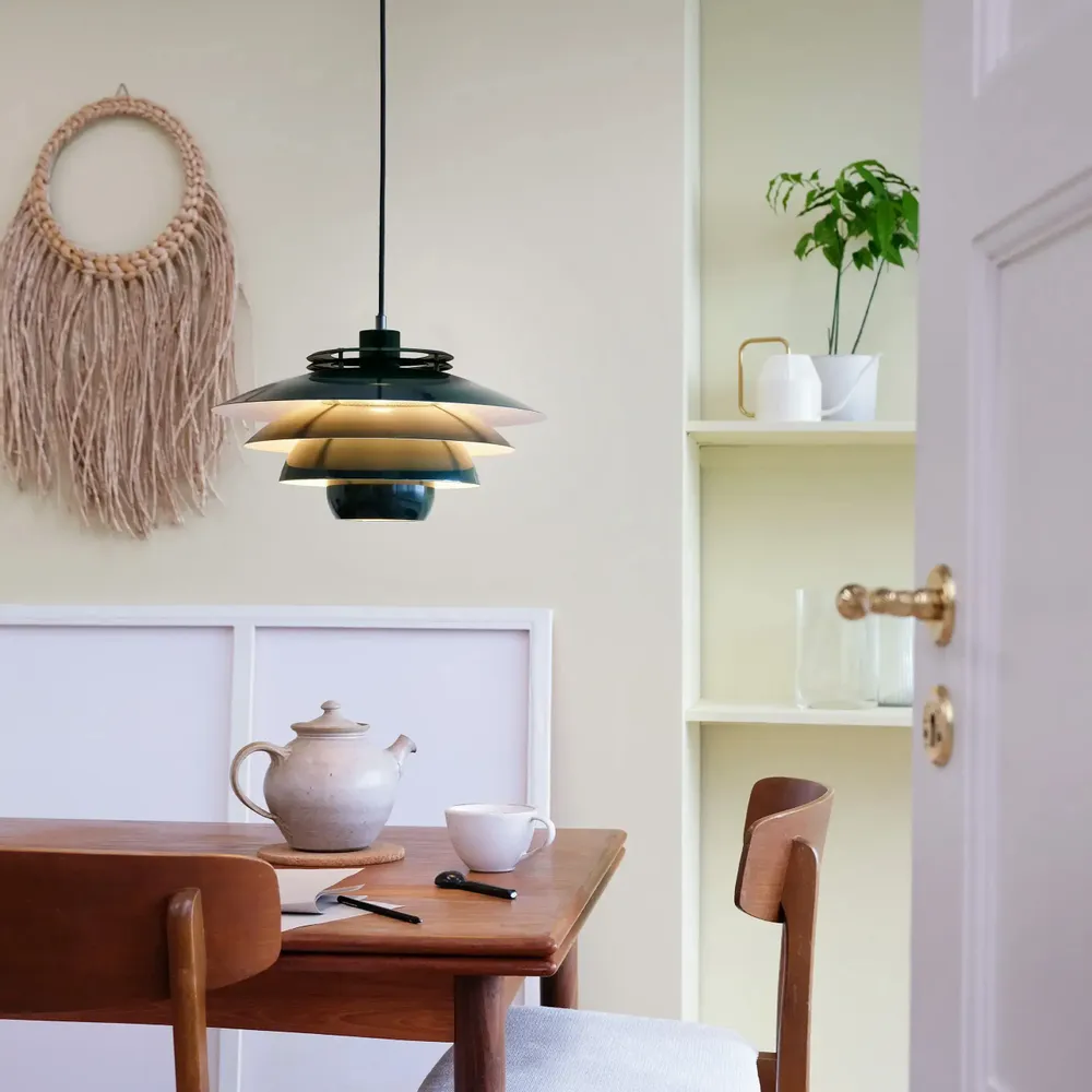Suspensions - Lampe à suspension Ejka vert foncé - DYBERG LARSEN