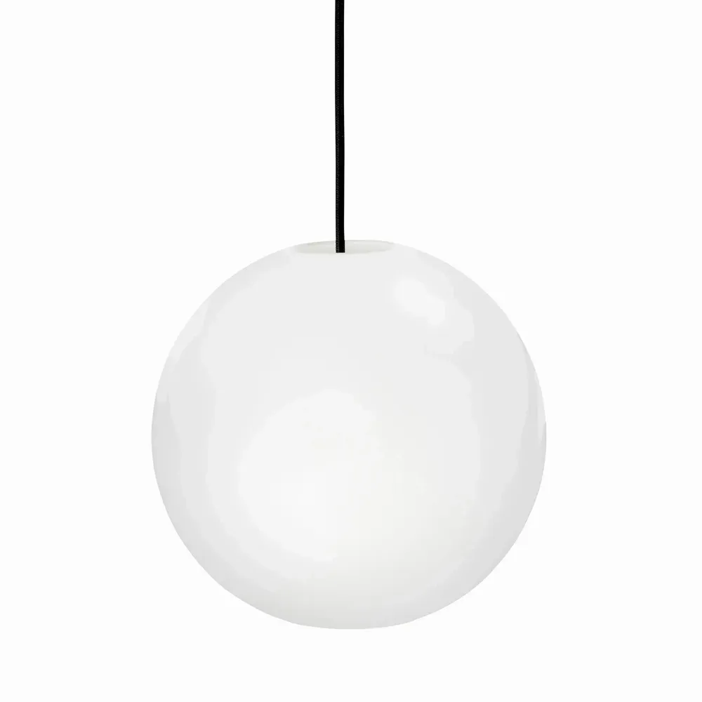 Suspensions - Lampe à suspension opale Cafè D30 - DYBERG LARSEN