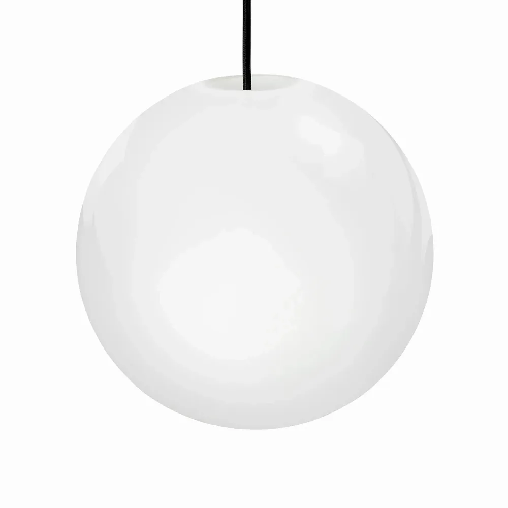Suspensions - Lampe à suspension opale Cafè D30 - DYBERG LARSEN
