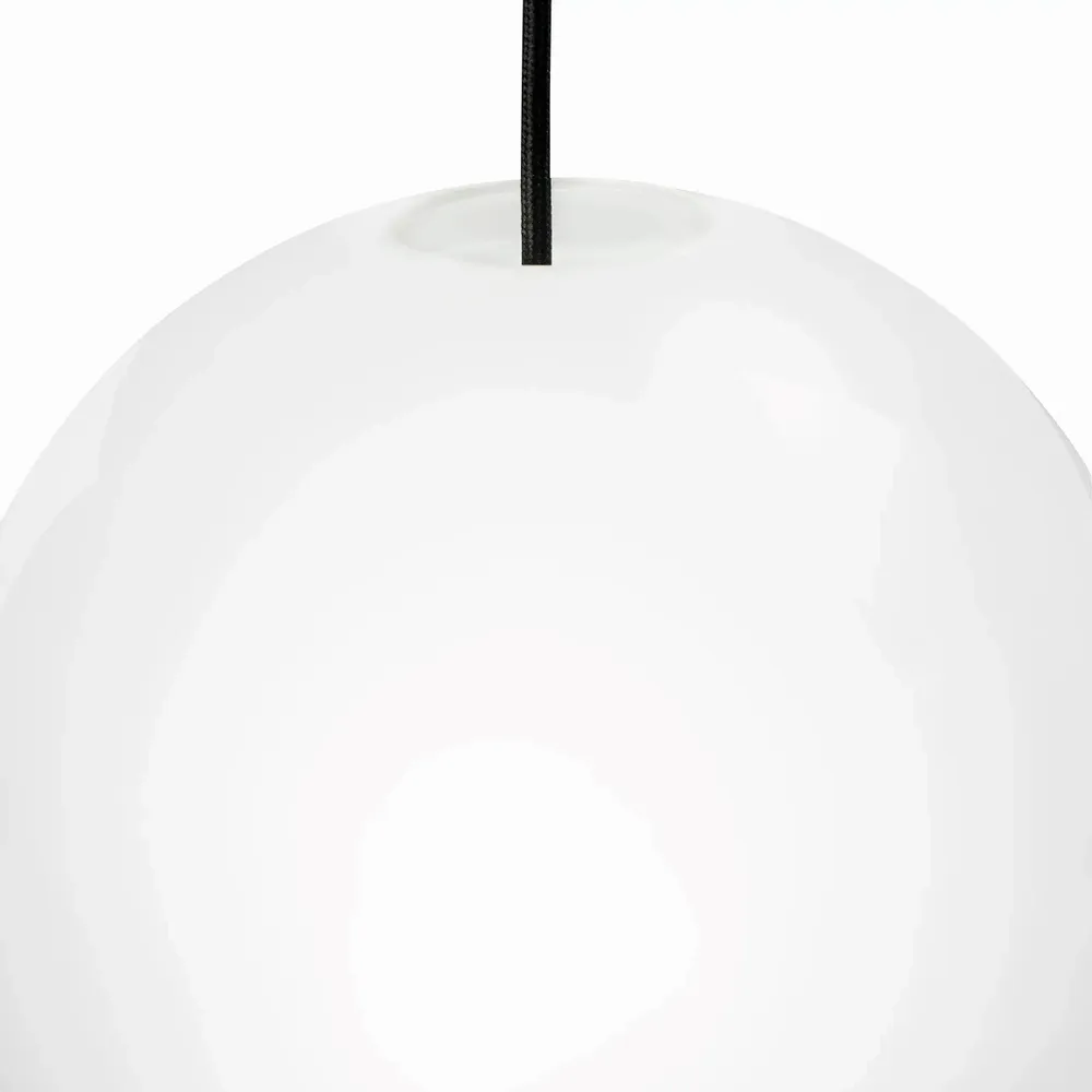 Suspensions - Lampe à suspension opale Cafè D20 - DYBERG LARSEN