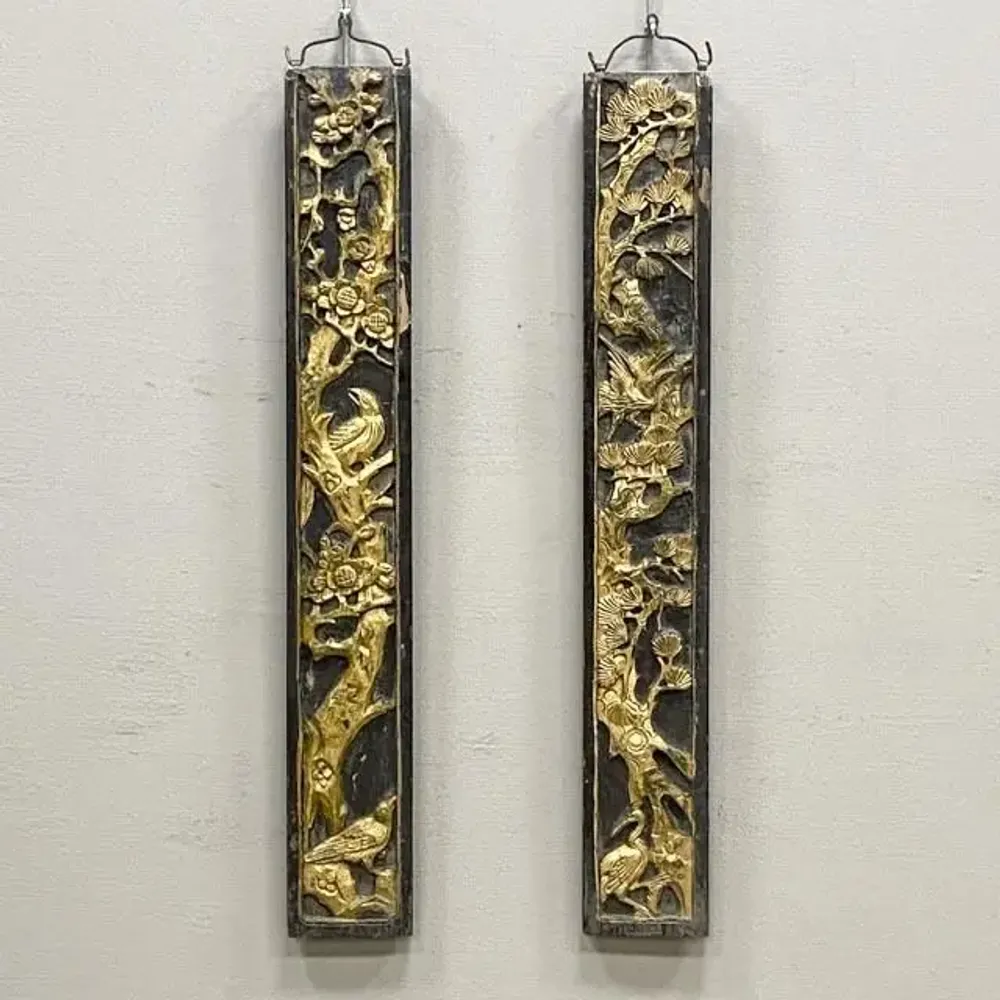 Autres décorations murales - Panneaux de Lit et Décorations Murales "Phoenix" - THE SILK ROAD COLLECTION