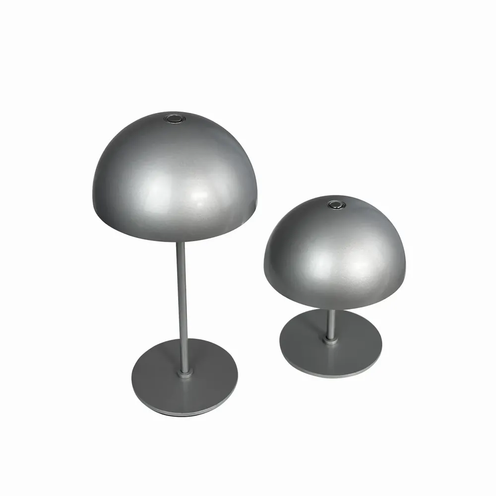 Lampes de table - ALONG LED Minibord lampe sølv 2 stk. je cherche - DYBERG LARSEN