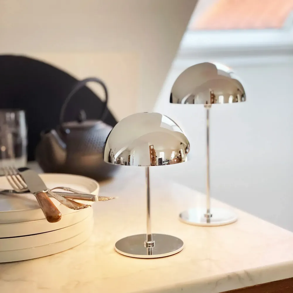 Lampes de table - ALONG LED Minibord lampe chrome 2 stk. je cherche - DYBERG LARSEN