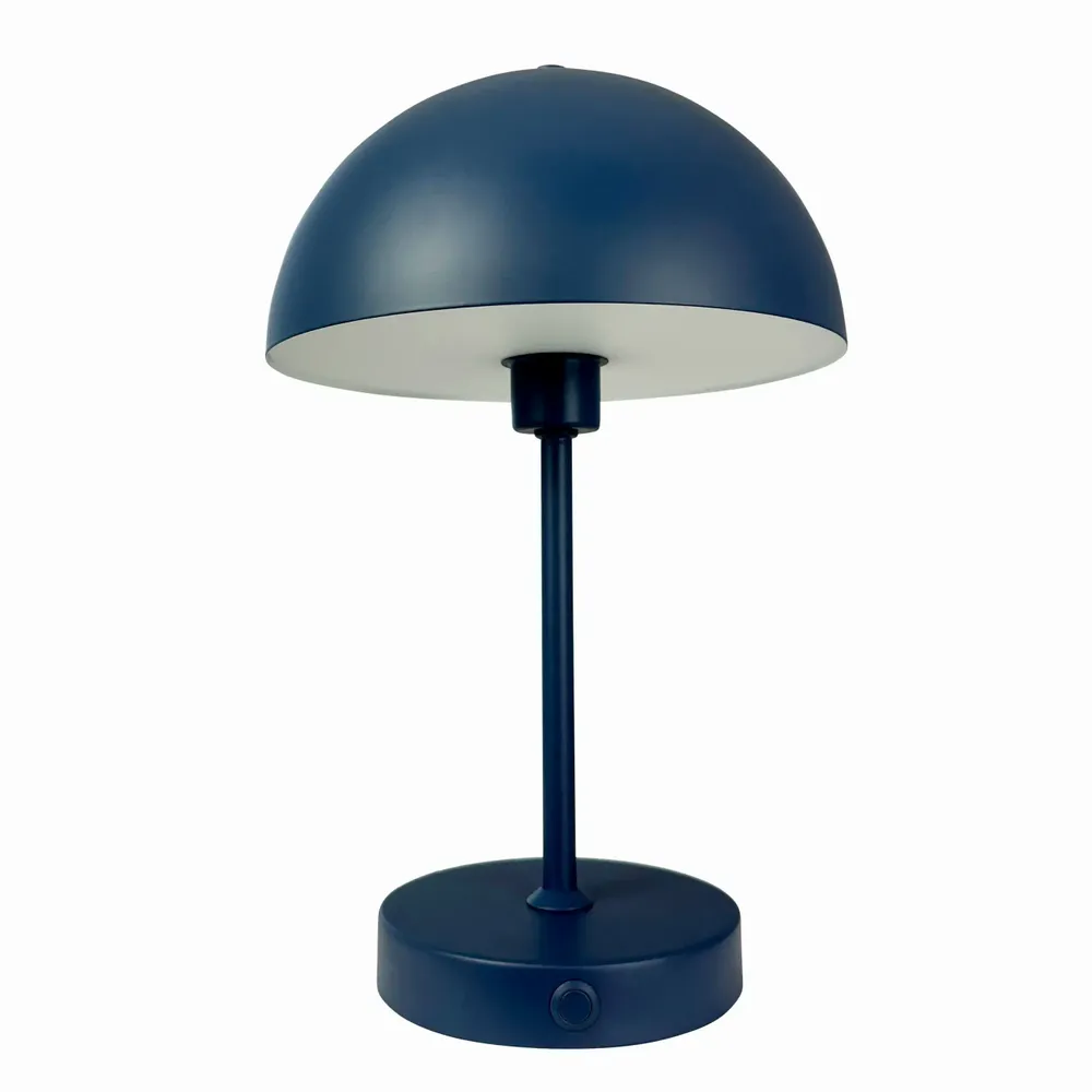 Lampes de table - Lampe de table Stockholm bleu indigo - DYBERG LARSEN