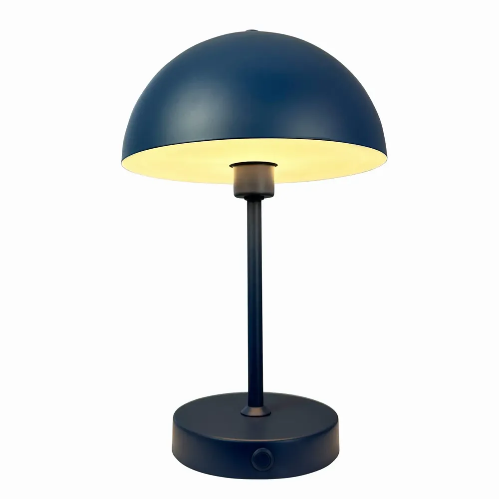 Lampes de table - Lampe de table Stockholm bleu indigo - DYBERG LARSEN