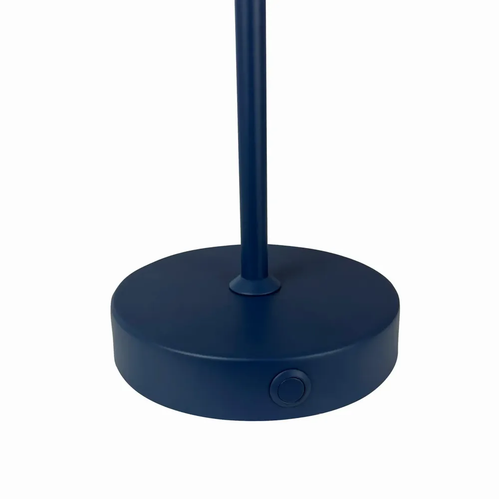 Lampes de table - Lampe de table Stockholm bleu indigo - DYBERG LARSEN